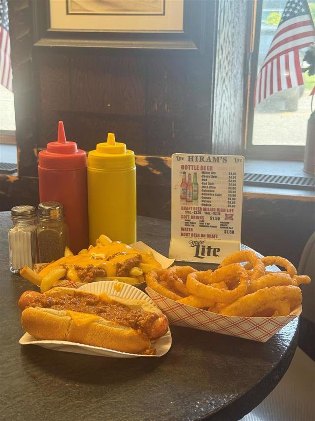 Hiram'sのChili Cheese Dog
