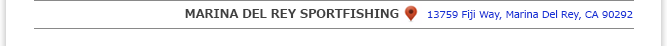 Marina Del Rey Sportfishing