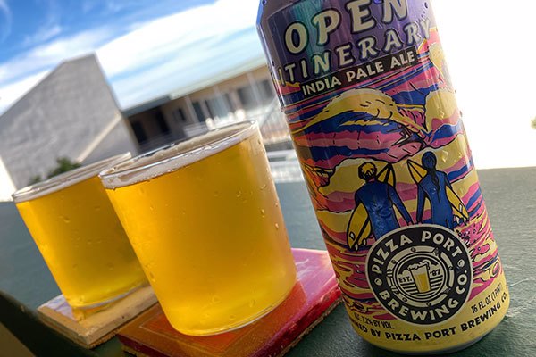 Pizza Port Brewing_Beer with cups_image 1