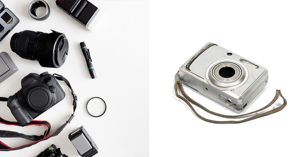 カメラパーツ、ちょい古デジカメ