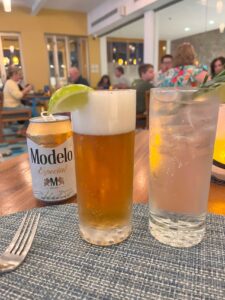 MODELOとジントニックの二刀流