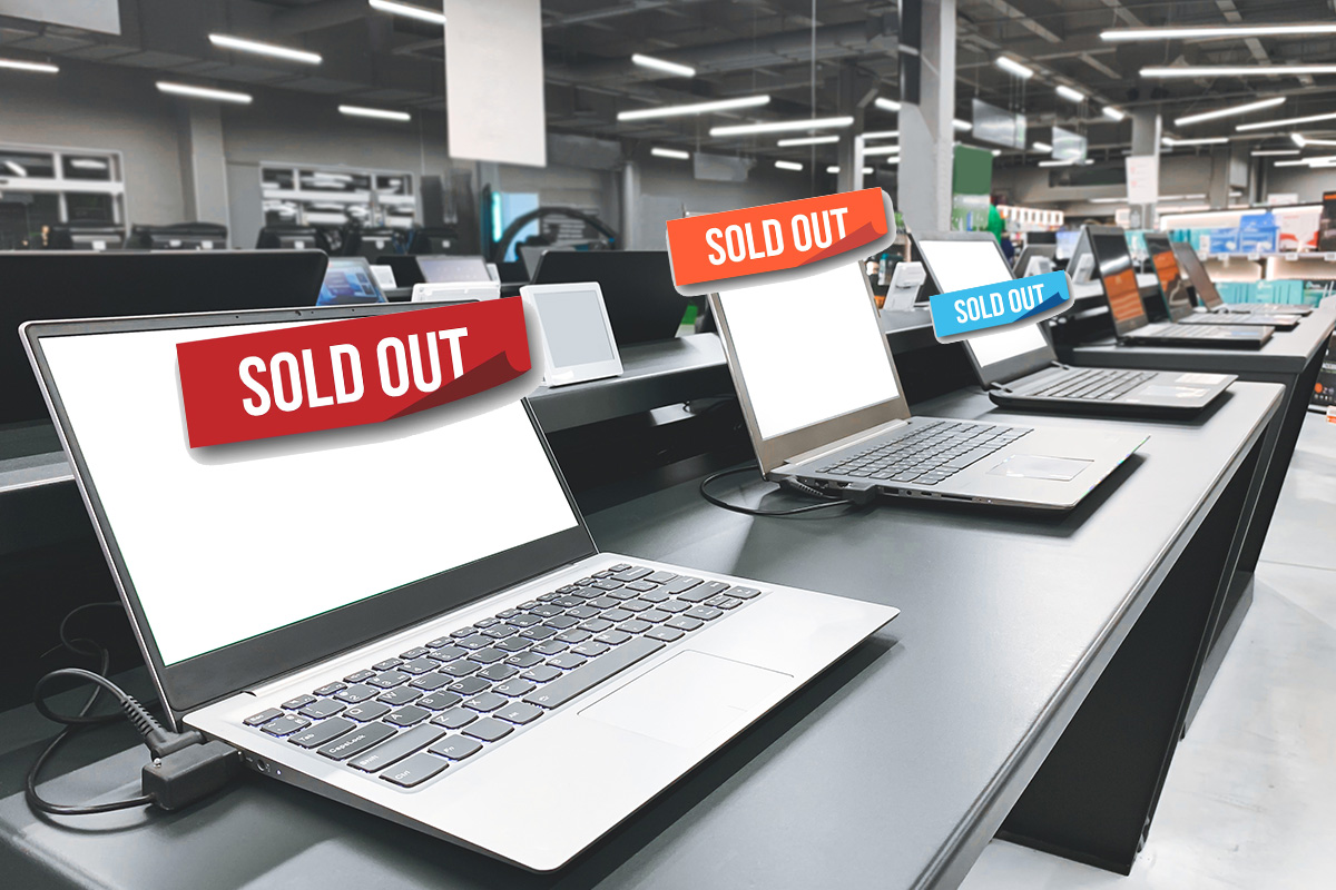 Sold Out ばかりのPCストア