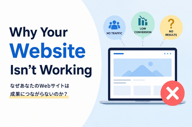 Why your website not working